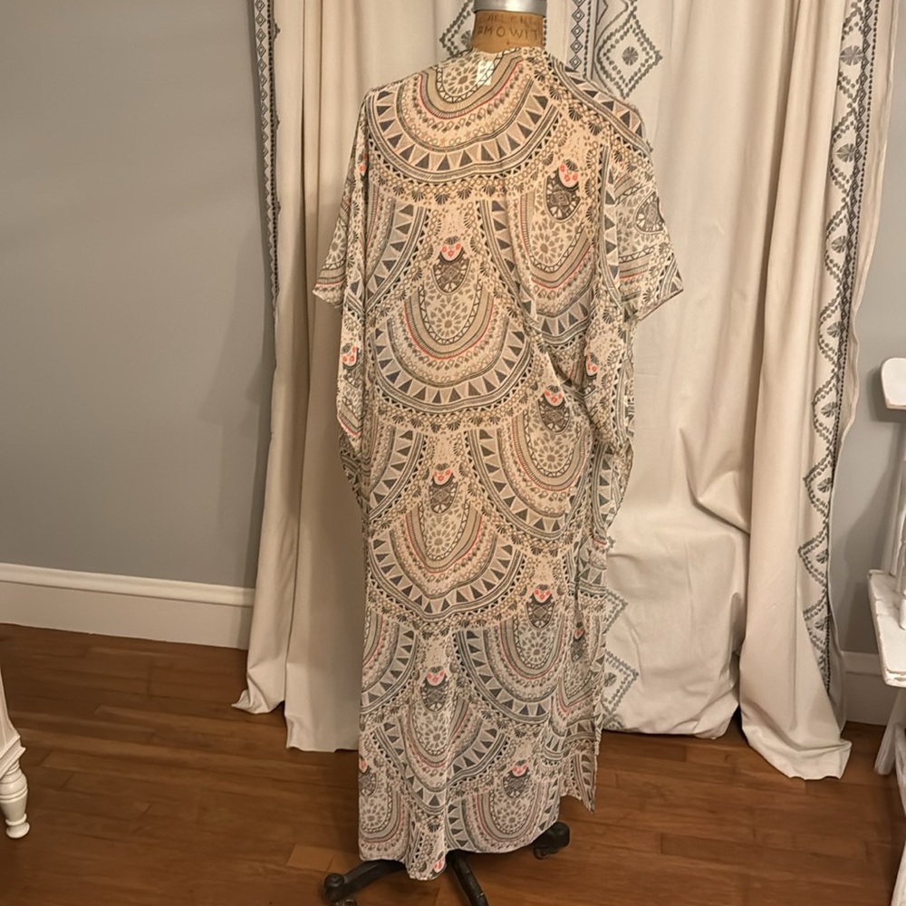Boho printed kimono - Picture 3 of 4